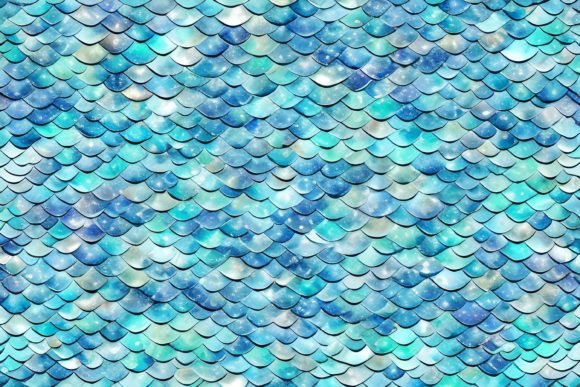 Download Mermaid Scales Digital Paper - Mermaid scales digital paper Collection
