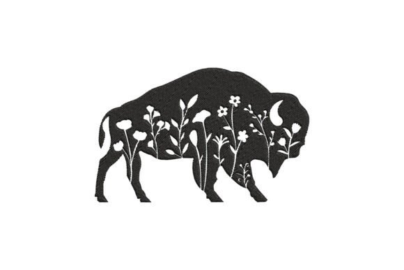 Download Floral Buffalo - Buffalo Collection