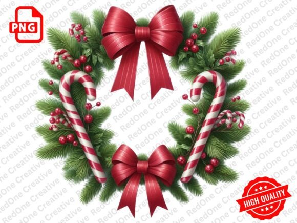Download Christmas Garland Clipart, Horizontal - Horizontal Collection