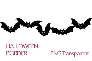 Download Horizontal Border - Bats Flying Clipart - Horizontal Collection