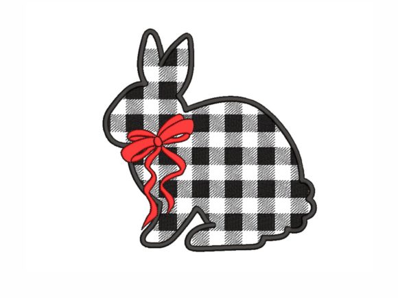 Download Easter Buffalo Plaid Rabbit - Buffalo Collection